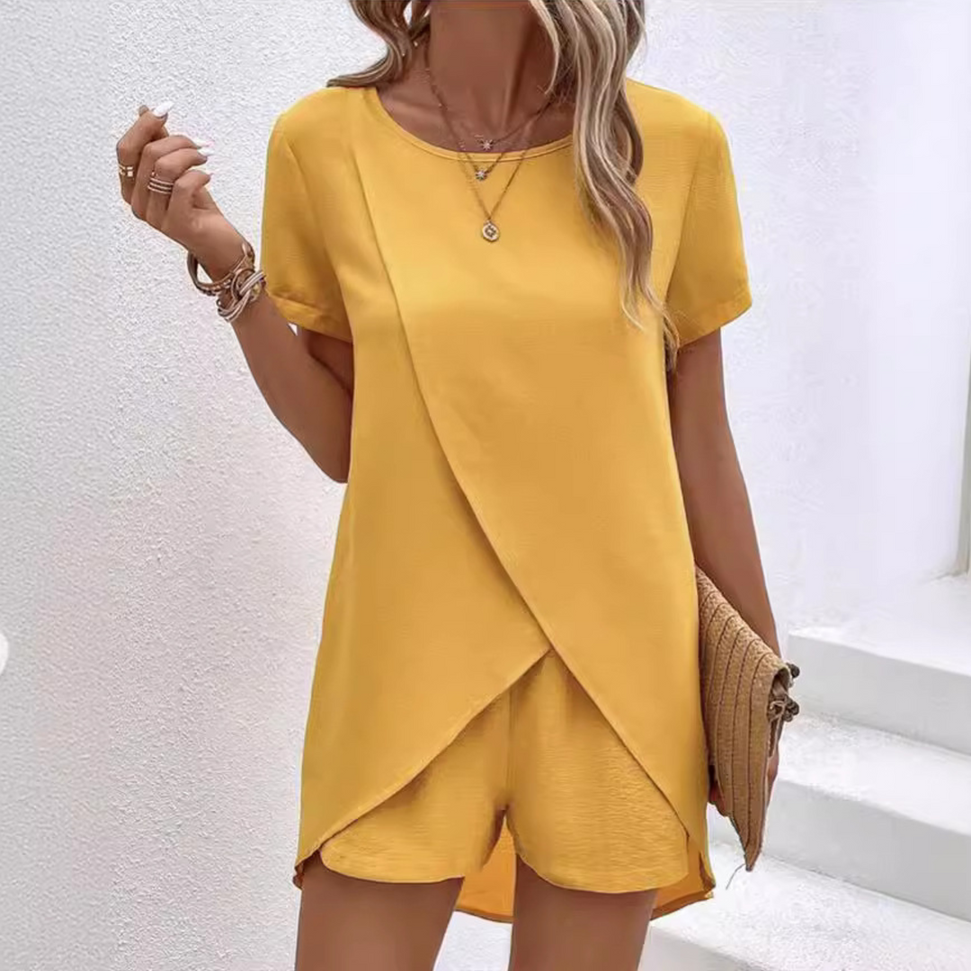 Cleora | Elegancki letni zestaw lounge