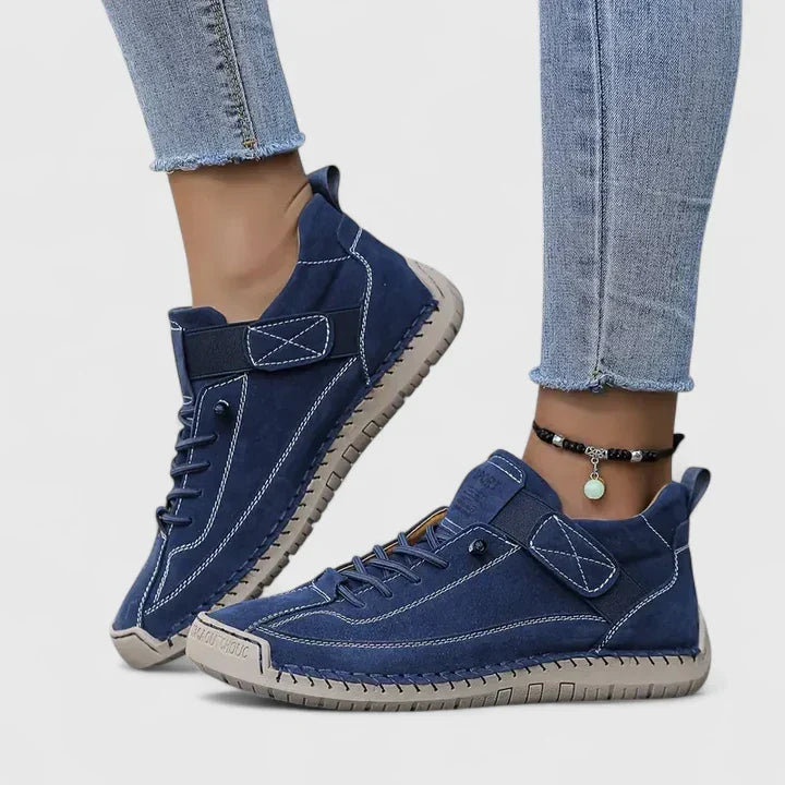 Harleigh | Sneakersy z ortopedycznym paskiem