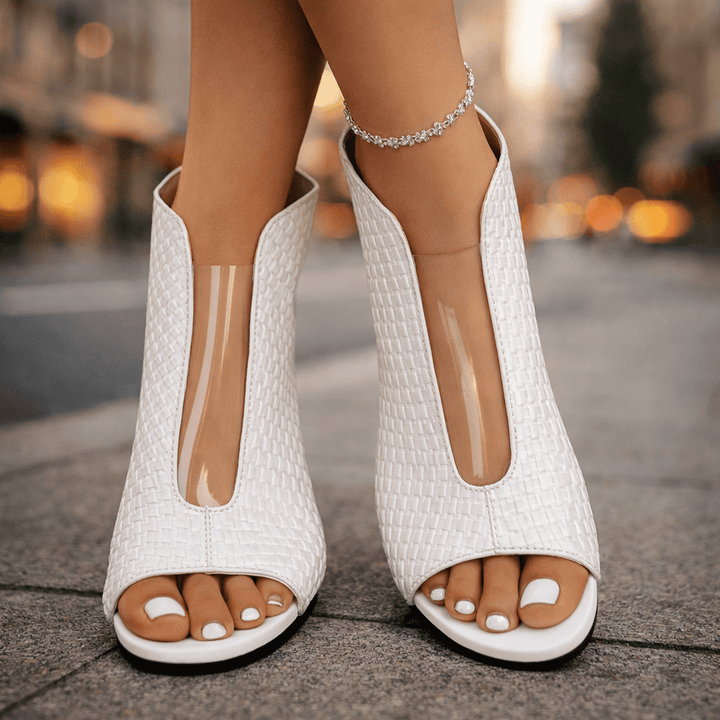 Viviana | Eleganckie Szpilki w Geometrycznym Stylu