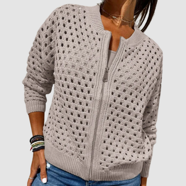 Phaedra | Premium Sweter z Dziurkami
