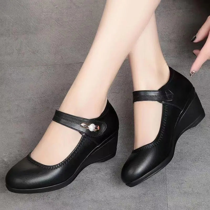 Eleanor | Eleganckie Buty Komfortowe na Średnim Obcasie
