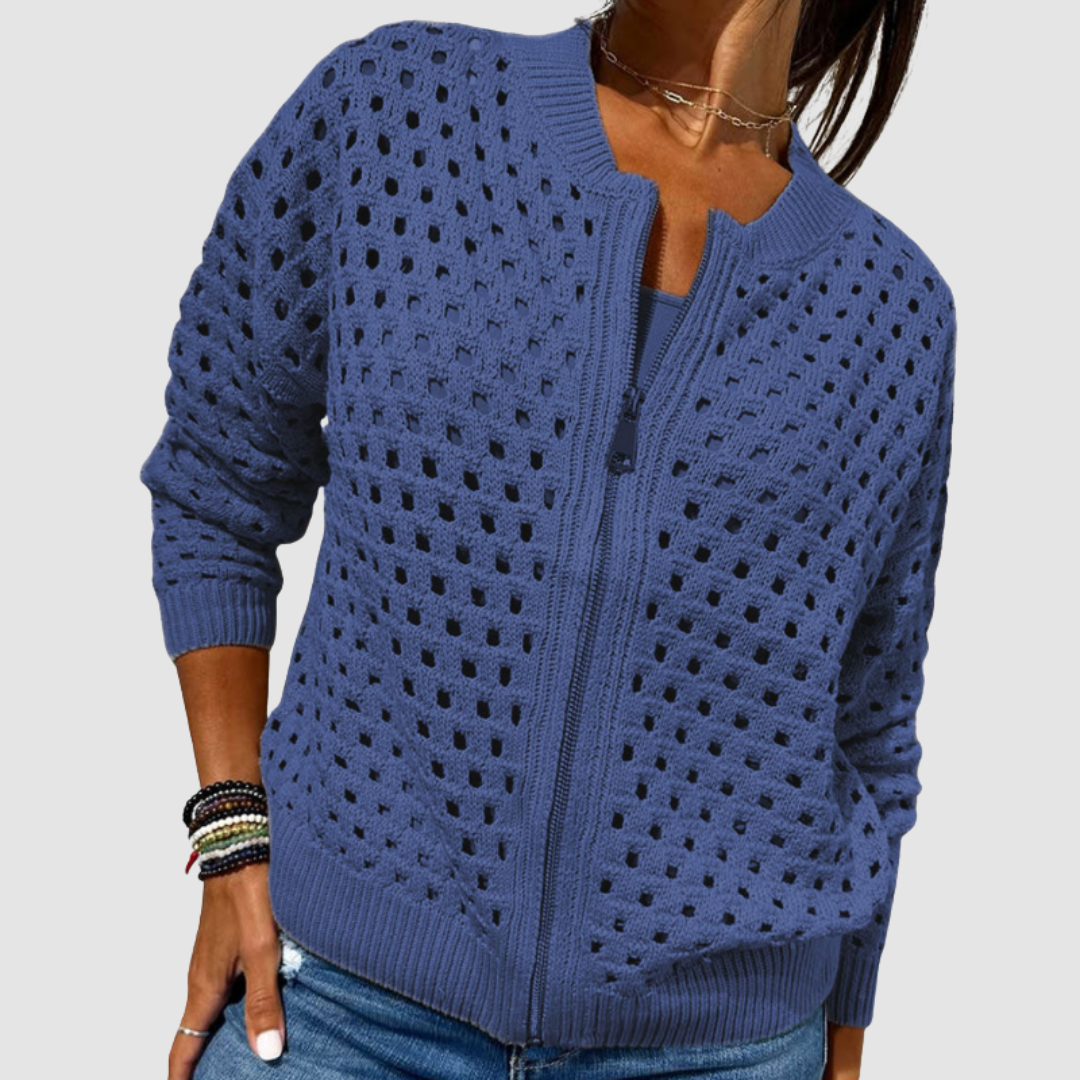 Phaedra | Premium Sweter z Dziurkami