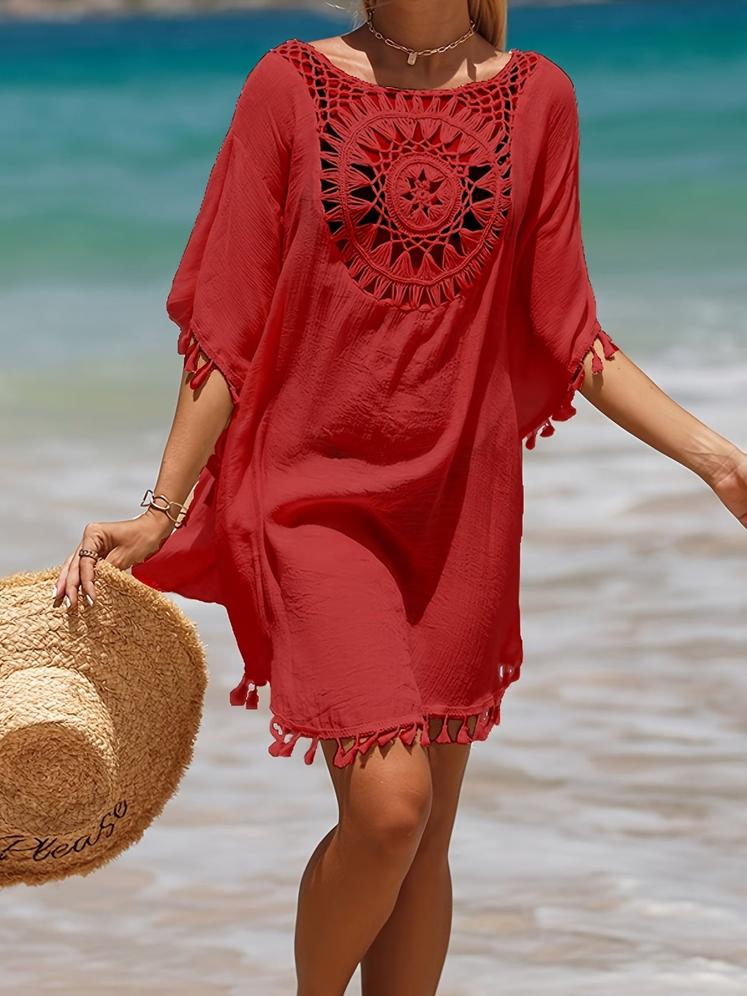 Zaina | Stylowa Retro Luźna Sukienka Boho