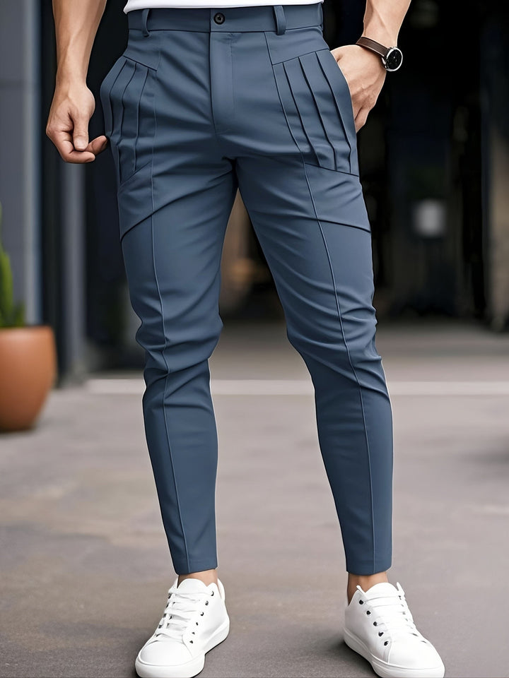 Bennet | Dopasowane Spodnie Slim-Fit