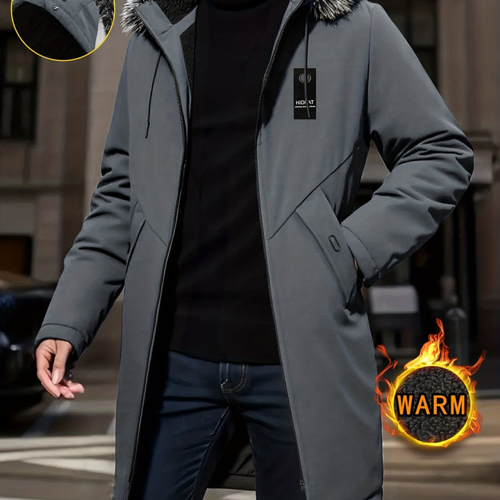 Gordon | Półdługa parka z kapturem