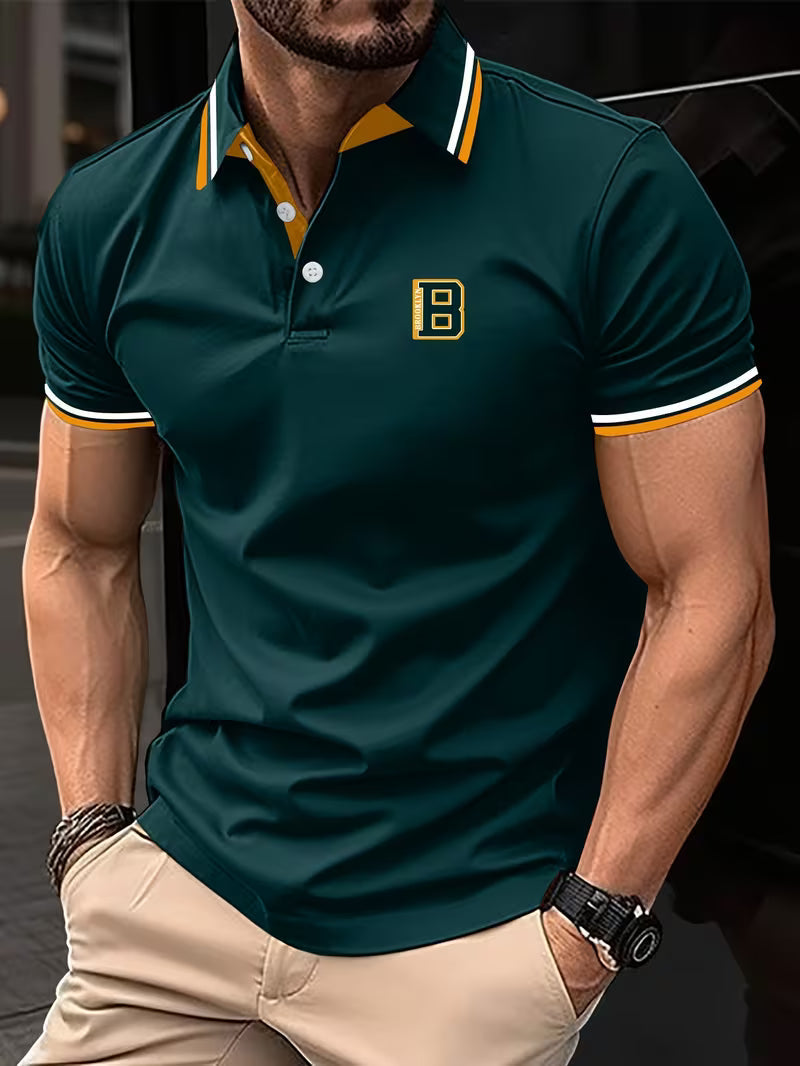 Walter | Casual Koszulka Polo z Krótkim Rękawem