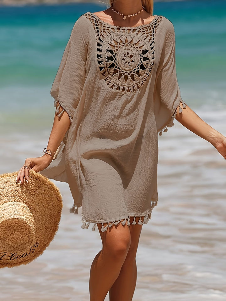 Zaina | Stylowa Retro Luźna Sukienka Boho
