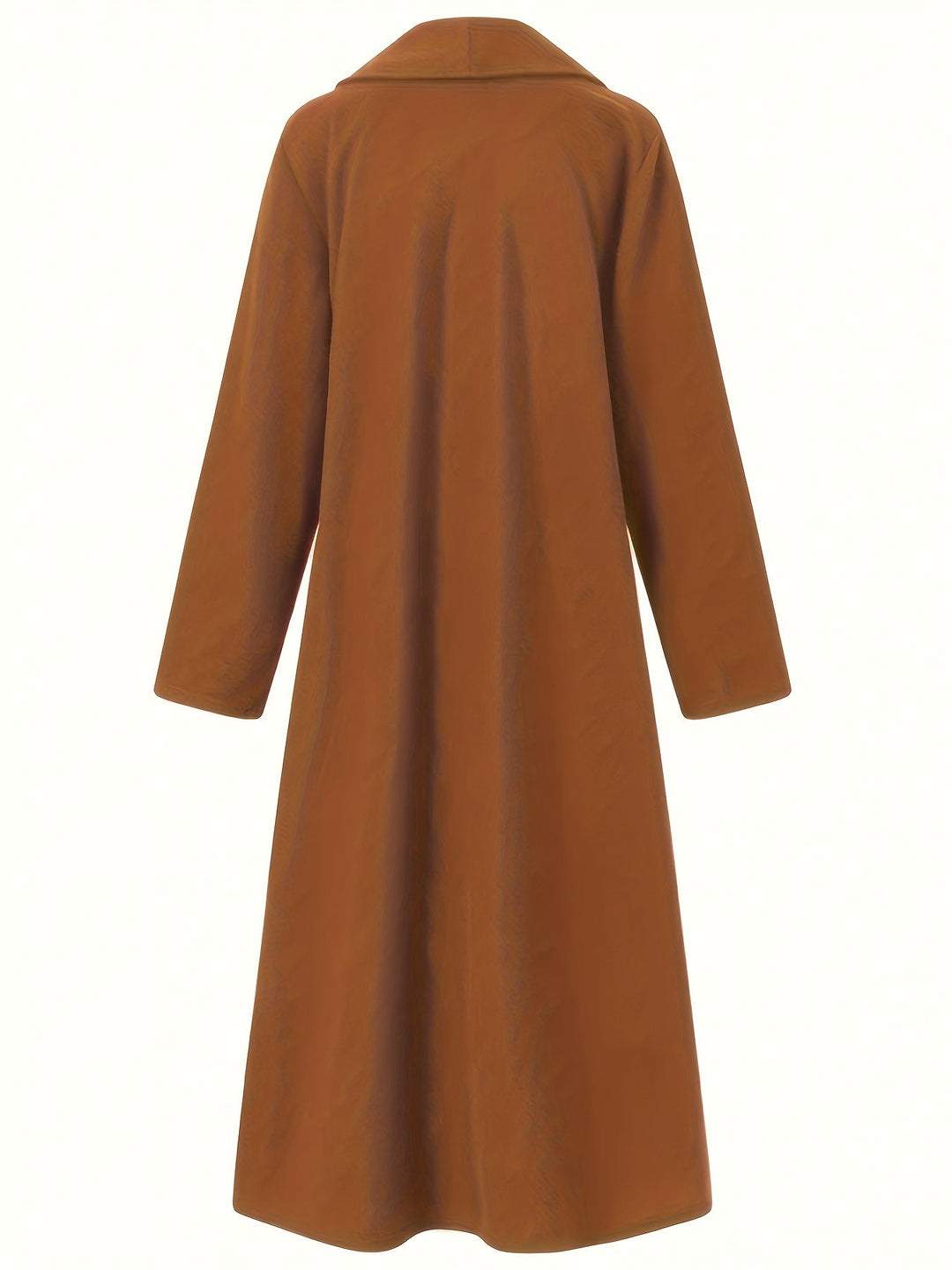 Gwendolyn | Długa płaszcz z drapowaniem