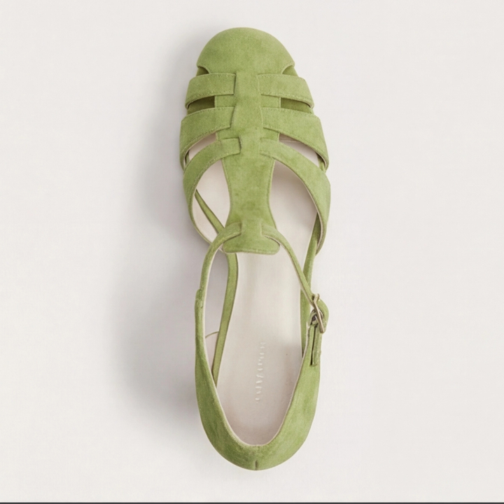 Ella | Stylowe Vintage Szpilki na Pasek