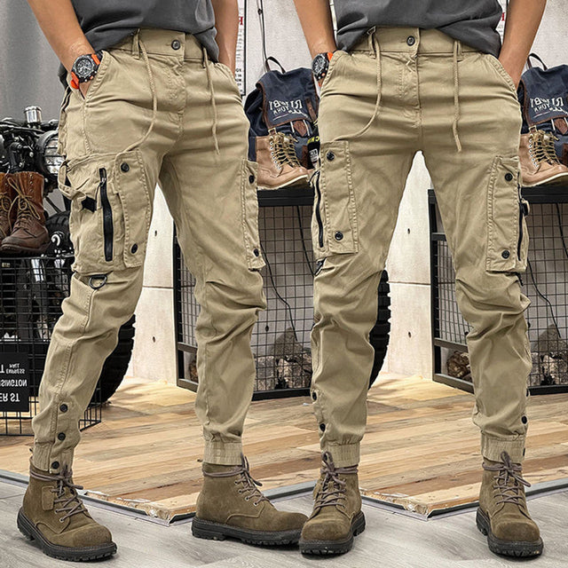 Wilfred | Premium Spodnie Cargo z Wieloma Kieszeniami