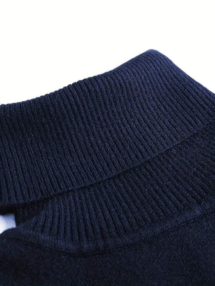 Duncan | Elegancki Sweter z Golfem
