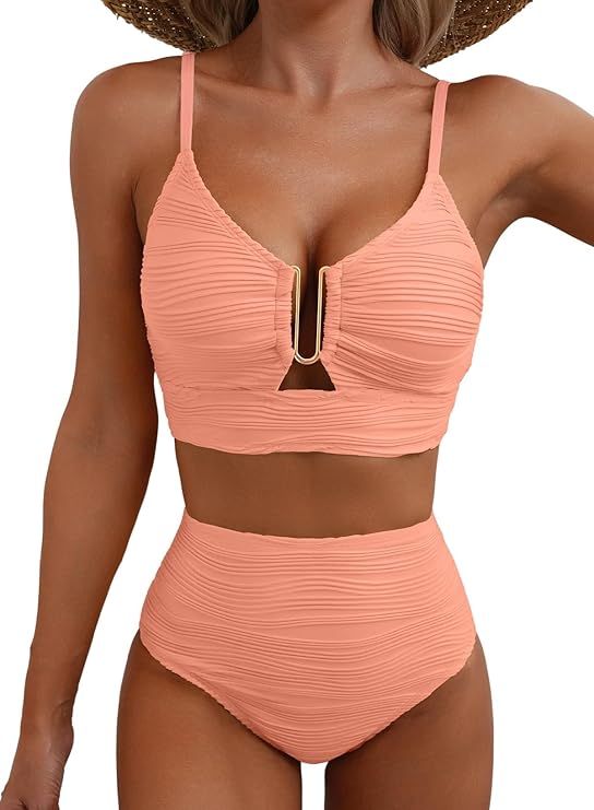 Adeline | Elegancki Bikini z Wysokim Stanem