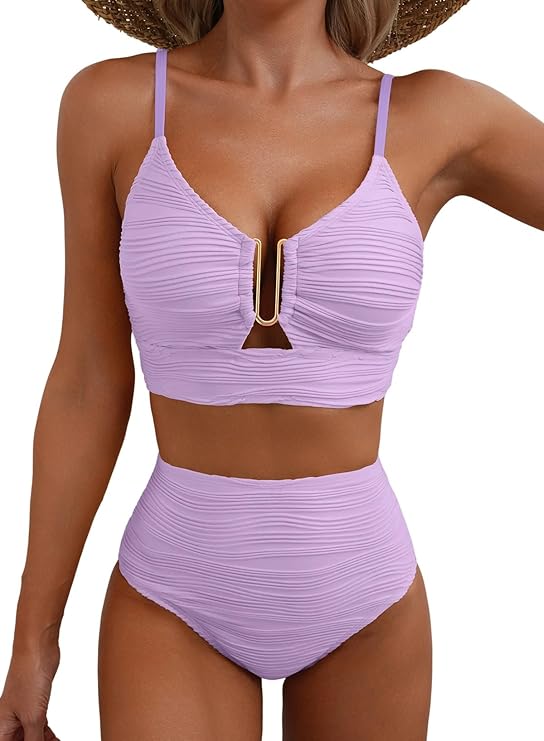 Adeline | Elegancki Bikini z Wysokim Stanem