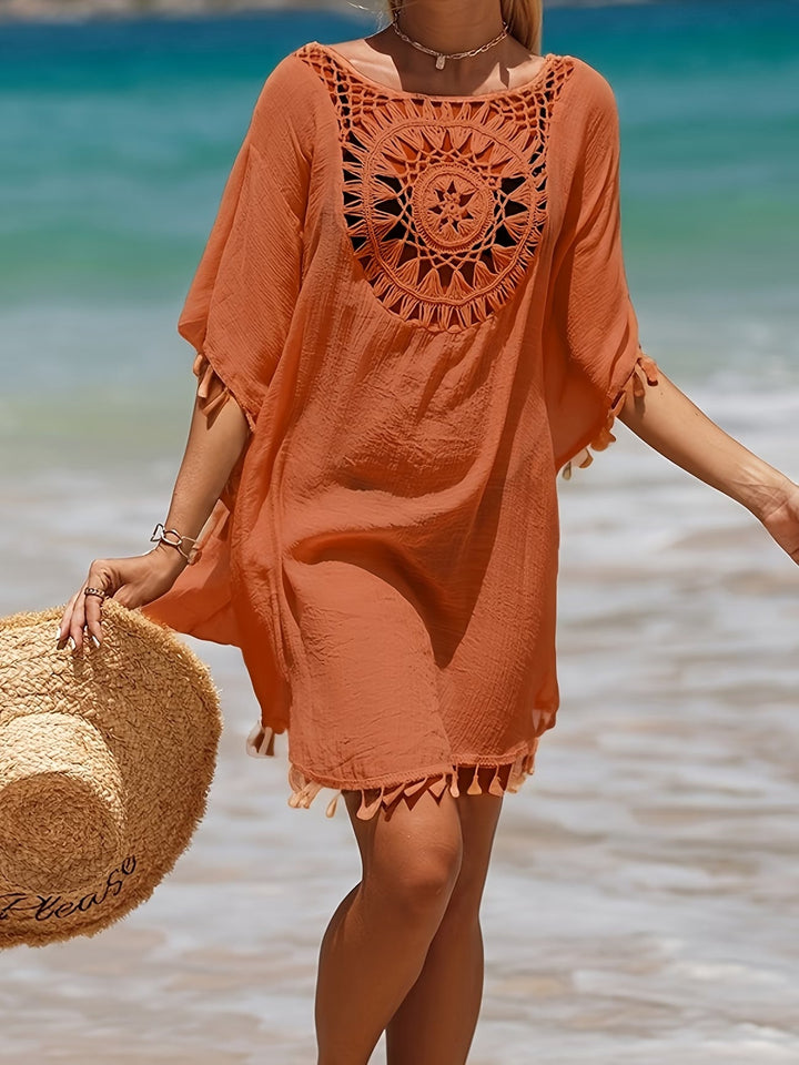Zaina | Stylowa Retro Luźna Sukienka Boho