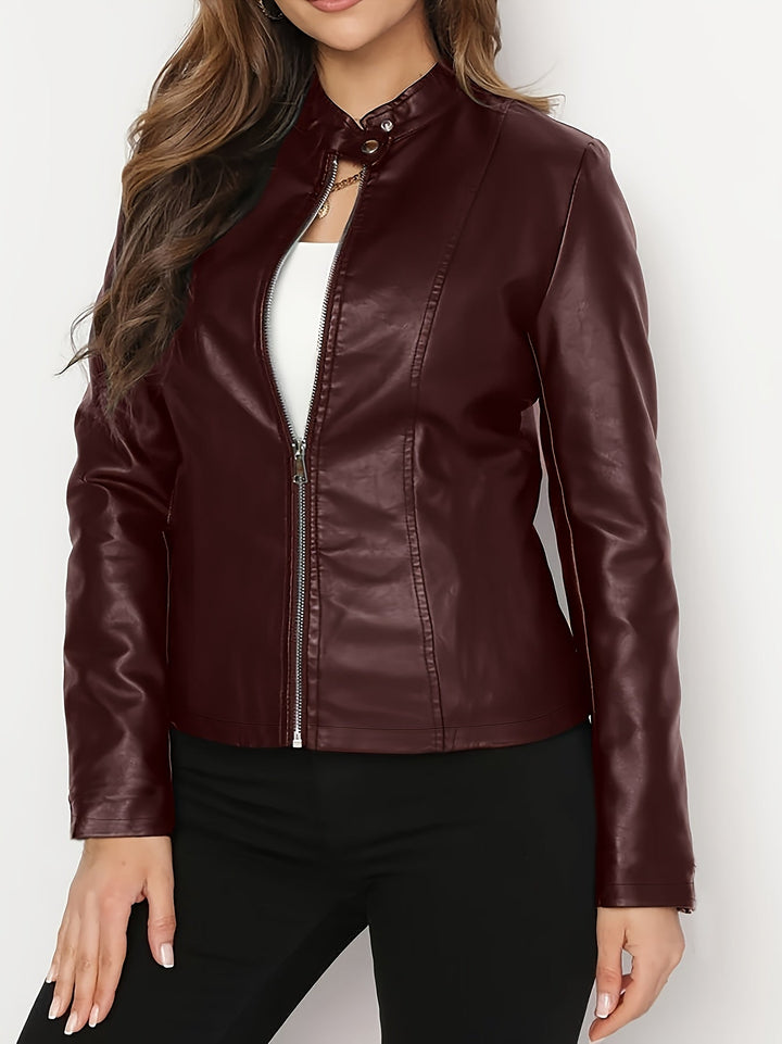Danielle | Elegancka kurtka motocyklowa na zamek