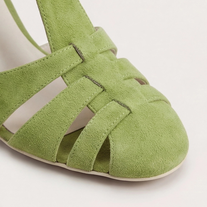 Ella | Stylowe Vintage Szpilki na Pasek