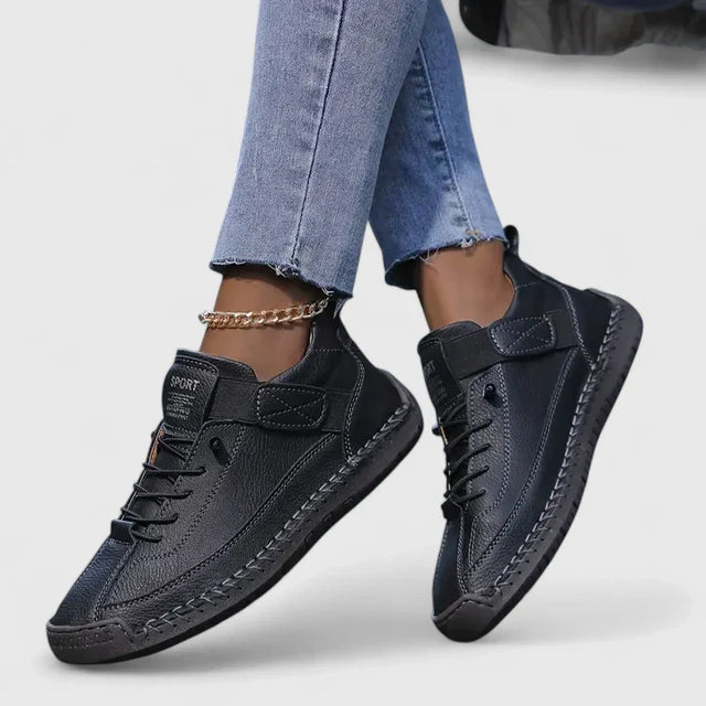 Harleigh | Sneakersy z ortopedycznym paskiem