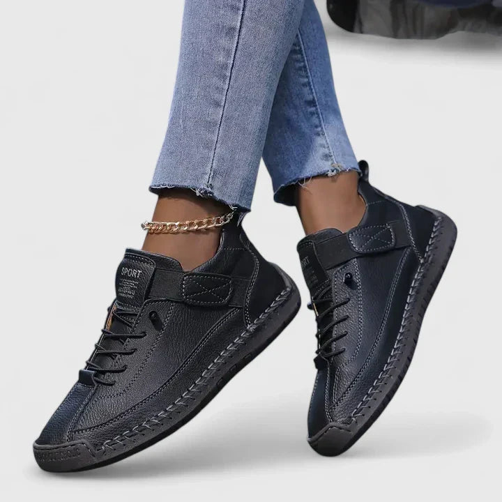 Harleigh | Sneakersy z ortopedycznym paskiem