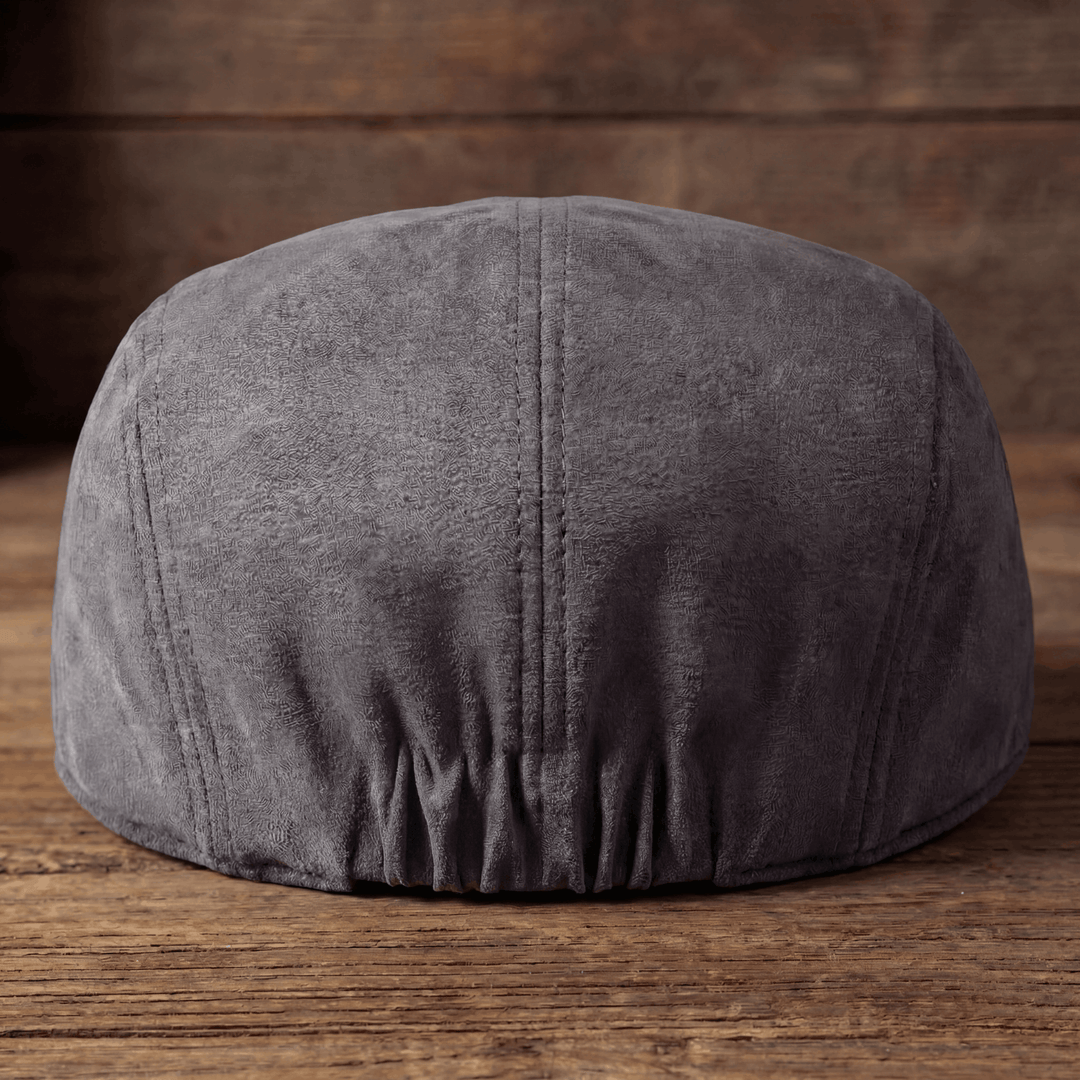 Samuel | Klasyczna Skórzana Czapka