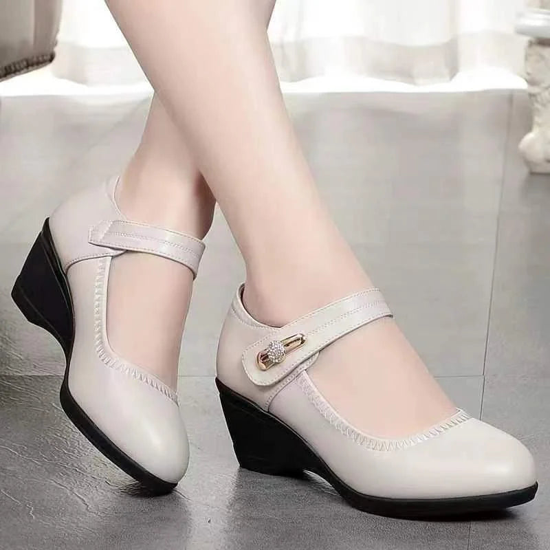 Eleanor | Eleganckie Buty Komfortowe na Średnim Obcasie