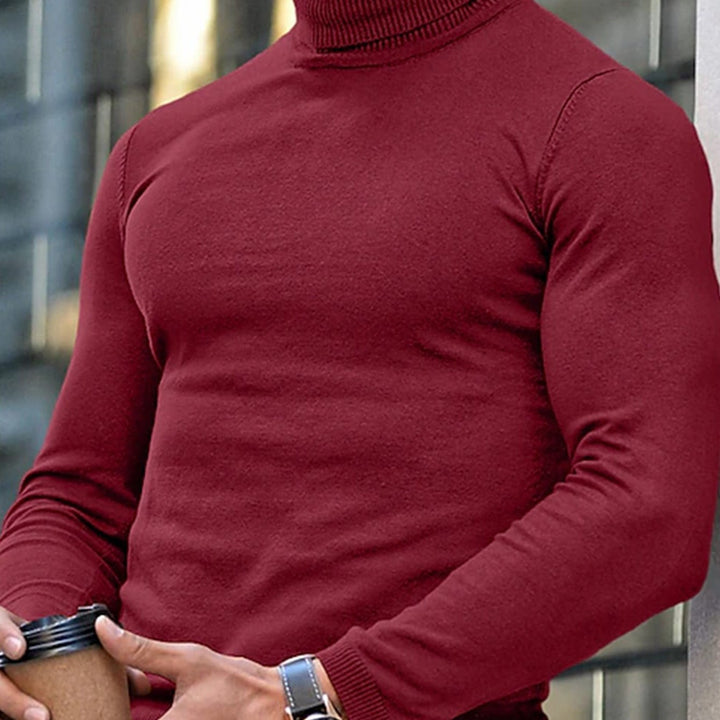 Duncan | Elegancki Sweter z Golfem