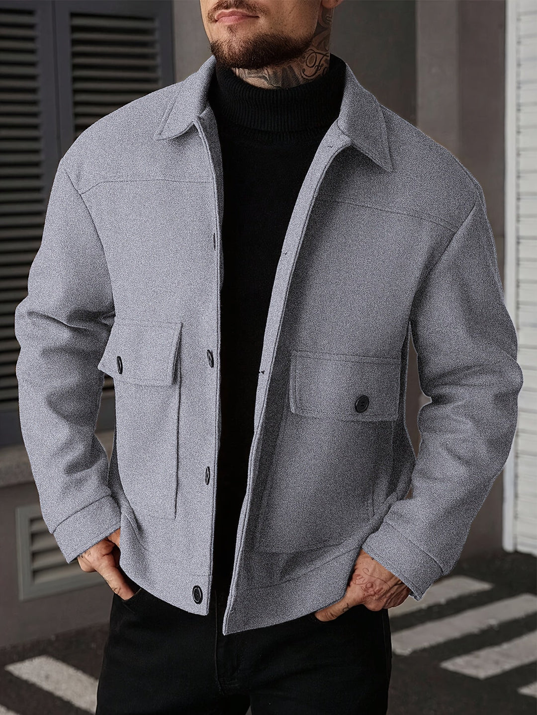 Ellery | Strukturalna Kurtka Overshirt