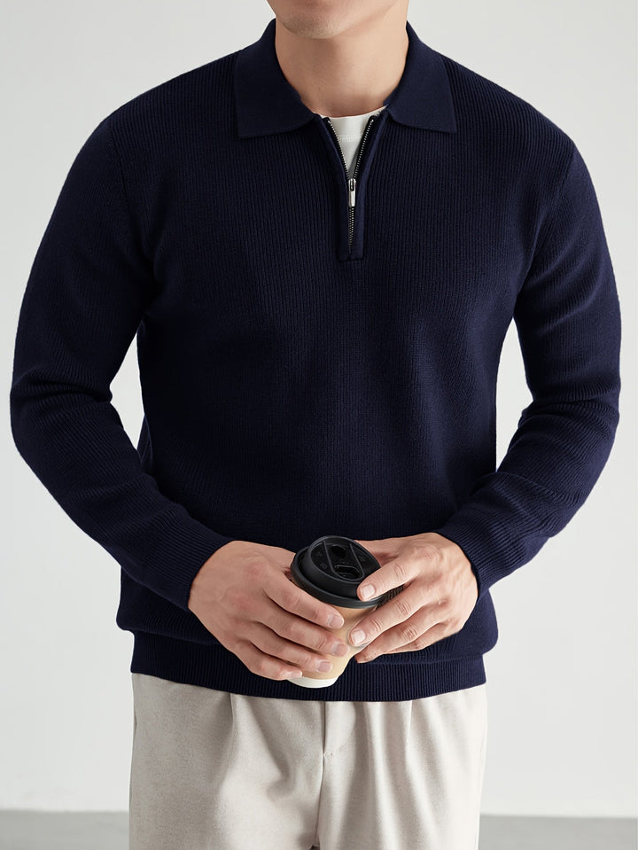 Douglas | Sweter Polo z Zamek 1/4