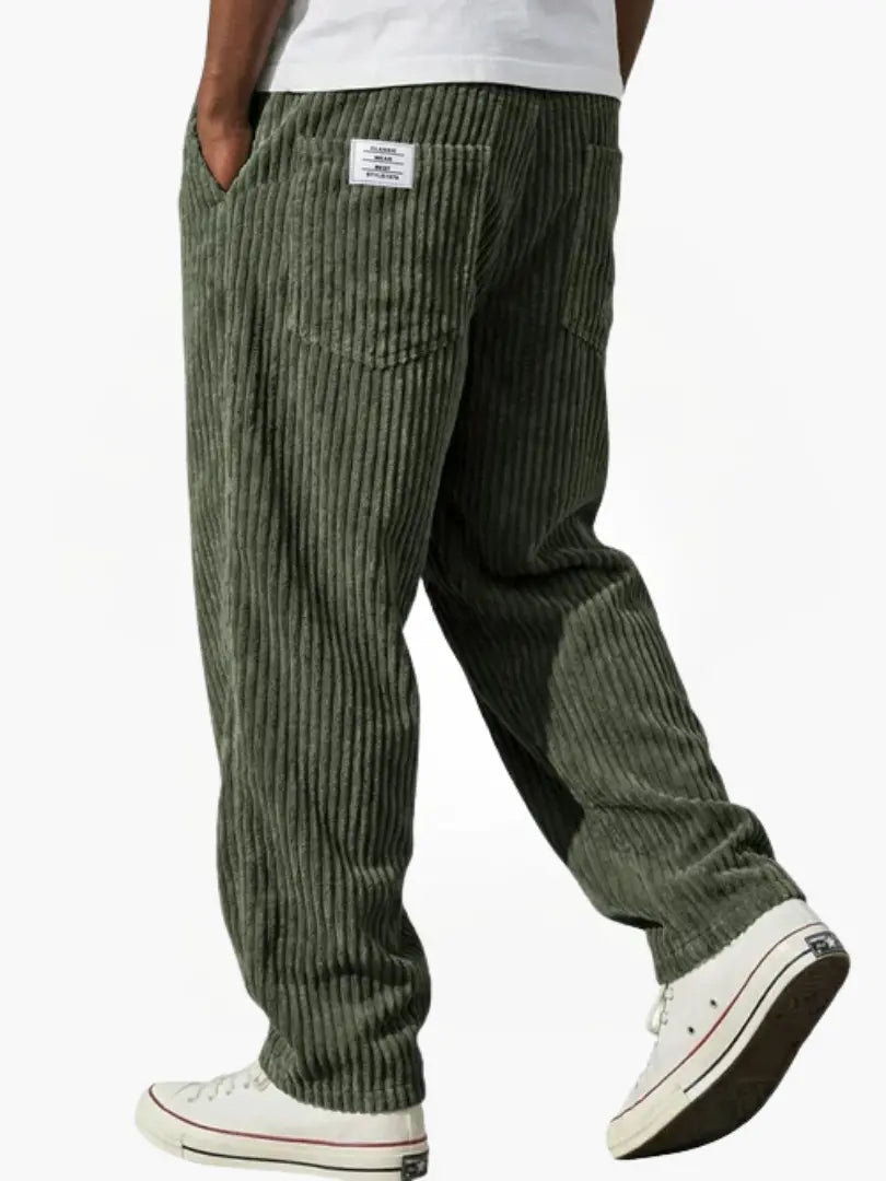 Baxter | Spodnie z Waleńskiego Weluru w Stylu Vintage