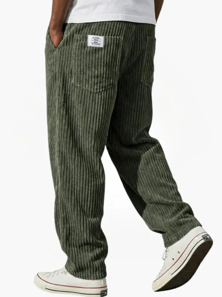 Baxter | Spodnie z Waleńskiego Weluru w Stylu Vintage