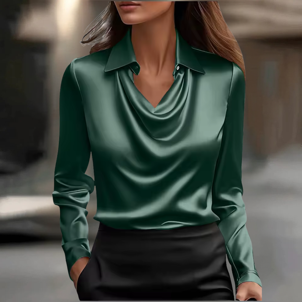 ROSANNA | ELEGANCKA BLUZKA SATYNOWA