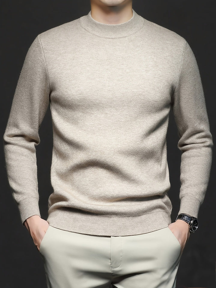 Reuben | Elegancki Sweter z Wyższym Kołnierzem