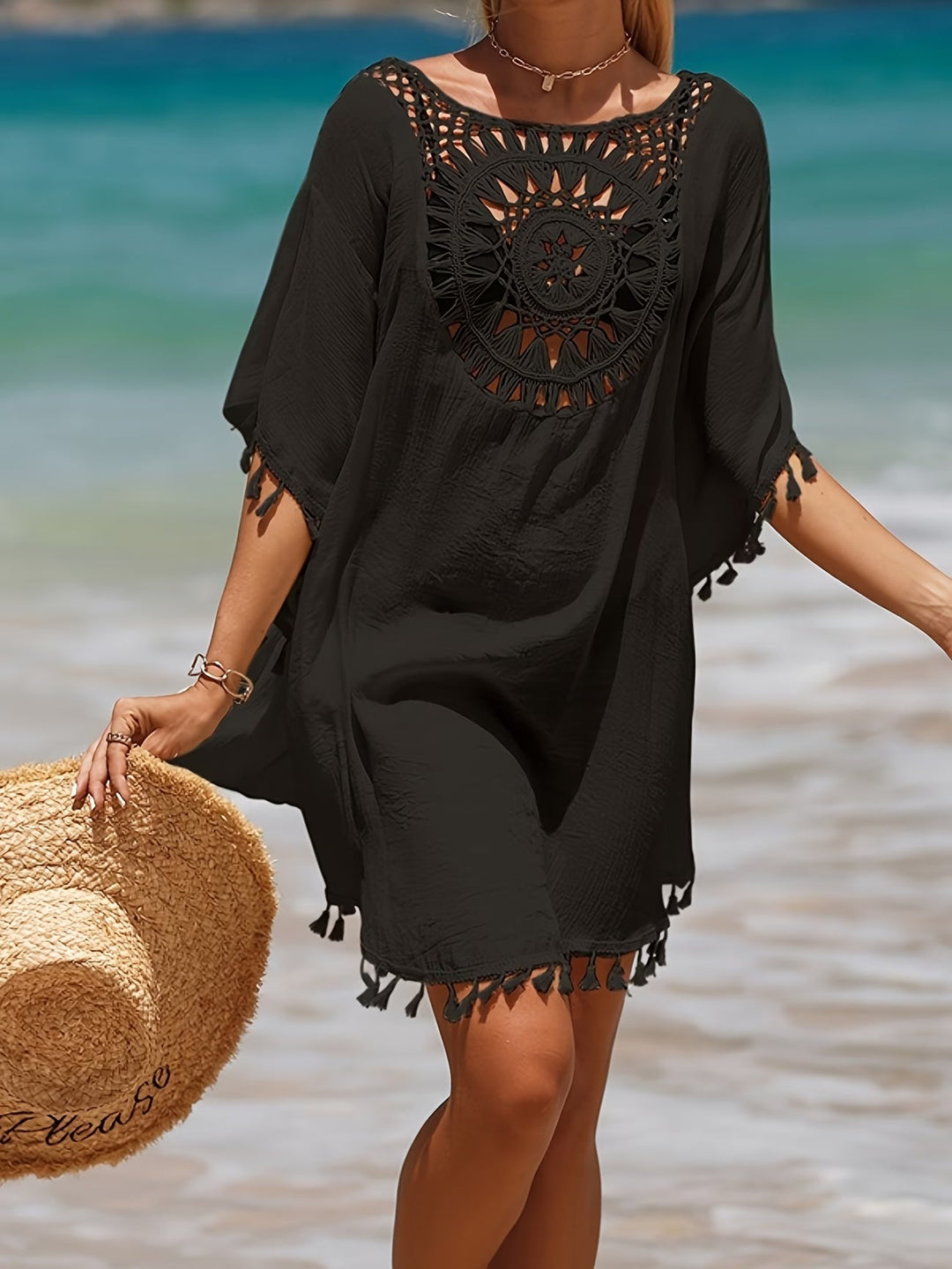 Zaina | Stylowa Retro Luźna Sukienka Boho