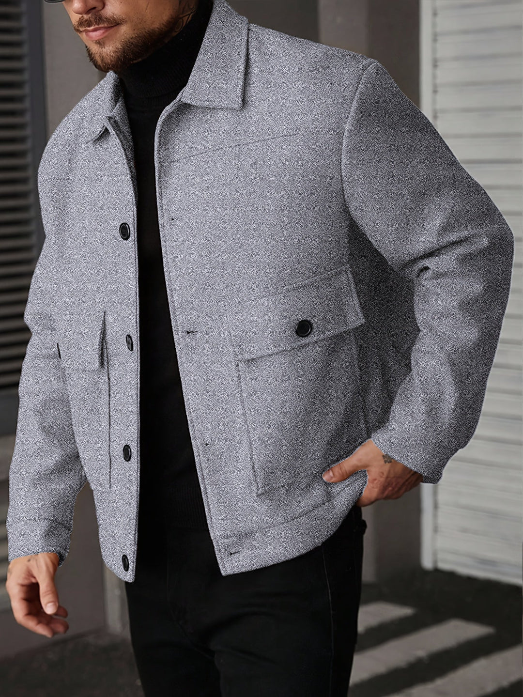 Ellery | Strukturalna Kurtka Overshirt