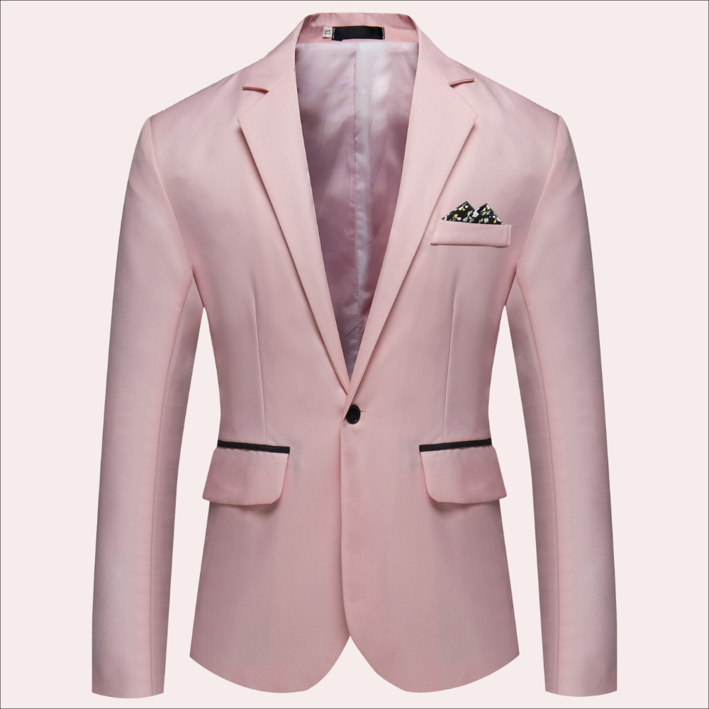 Landon | Nowoczesna marynarka slim-fit z jednym guzikiem
