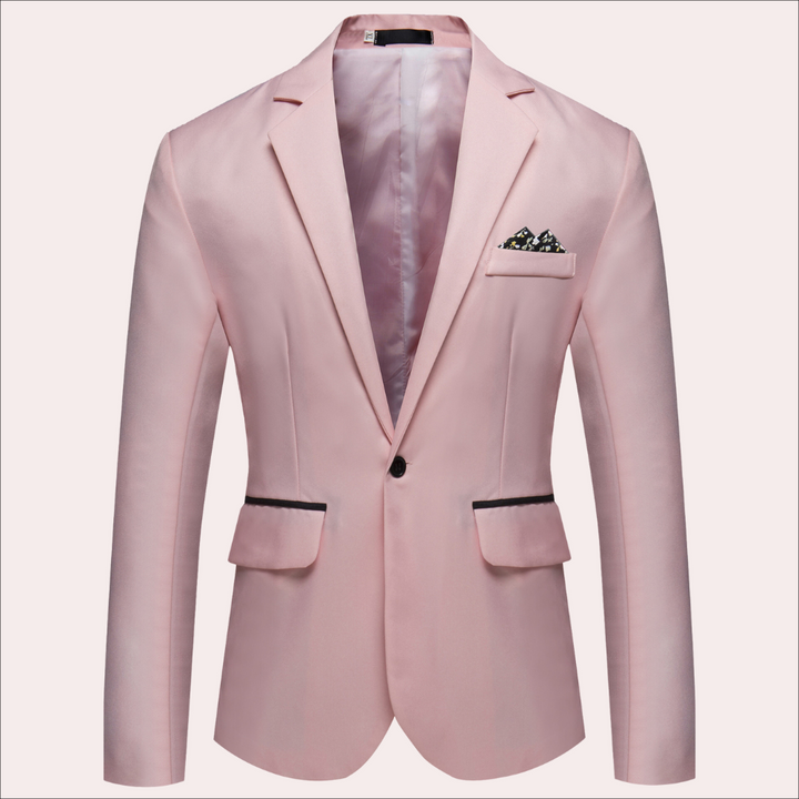Landon | Nowoczesna marynarka slim-fit z jednym guzikiem