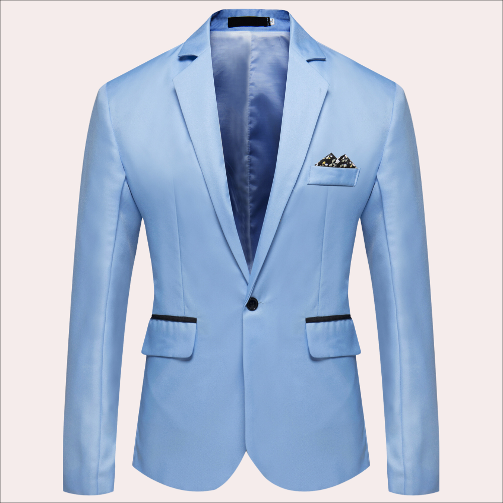 Landon | Nowoczesna marynarka slim-fit z jednym guzikiem
