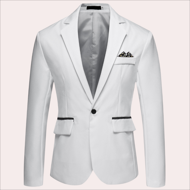 Landon | Nowoczesna marynarka slim-fit z jednym guzikiem
