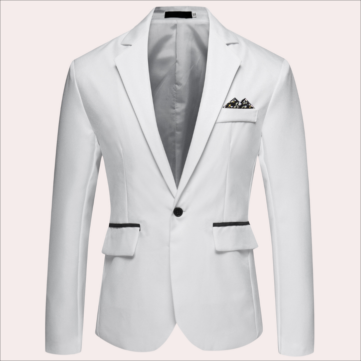 Landon | Nowoczesna marynarka slim-fit z jednym guzikiem