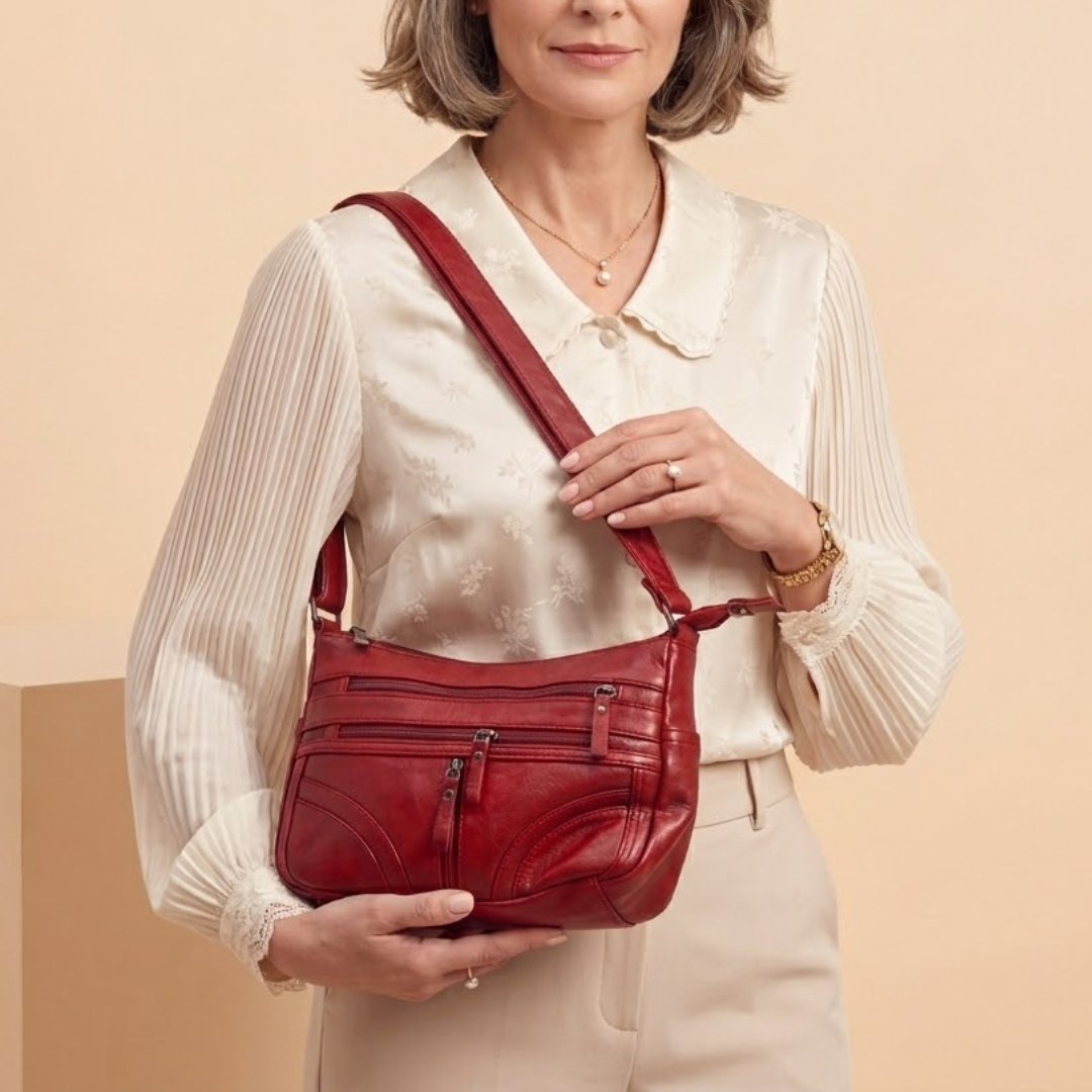 Lottie | Vintage Luźna Torebka na Ramię