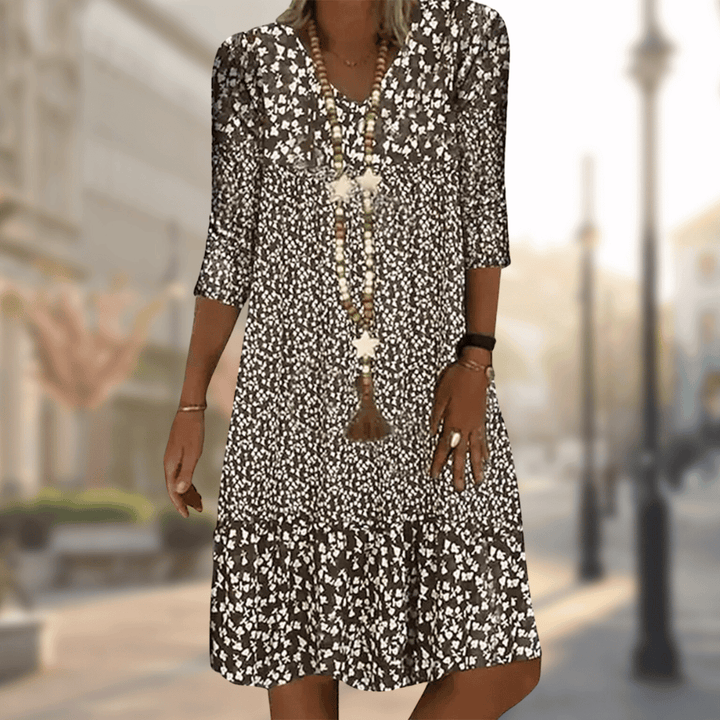 Xenia | Casual Printed Comfortable Dress