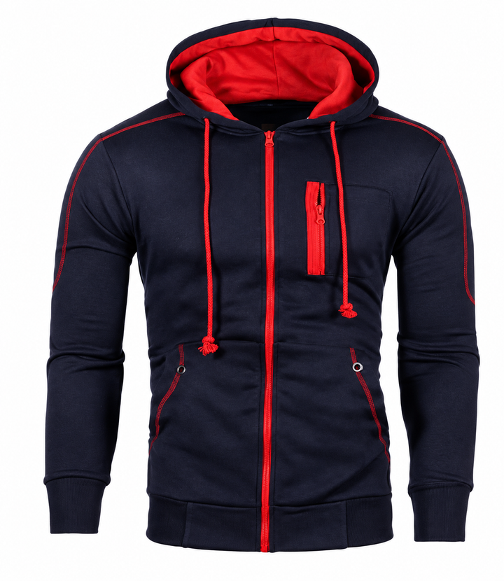 Donovan | Kurtka z kapturem na zamek błyskawiczny