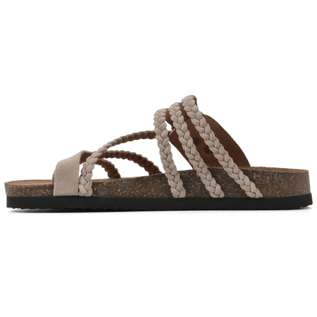 Melissa | Stylowe Sandały z Plecionymi Paseczkami