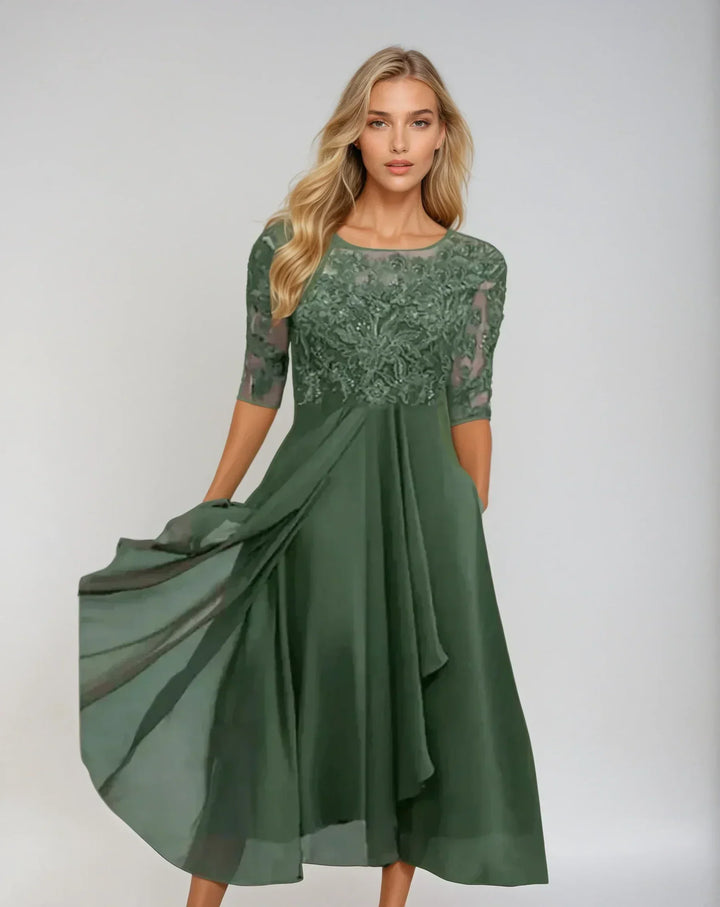 Eleanor | Elegancka Sukienka Koronkowa