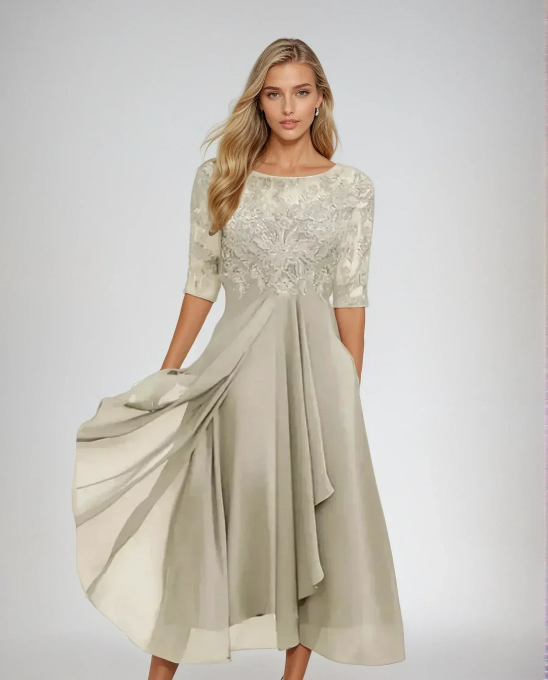 Eleanor | Elegancka Sukienka Koronkowa
