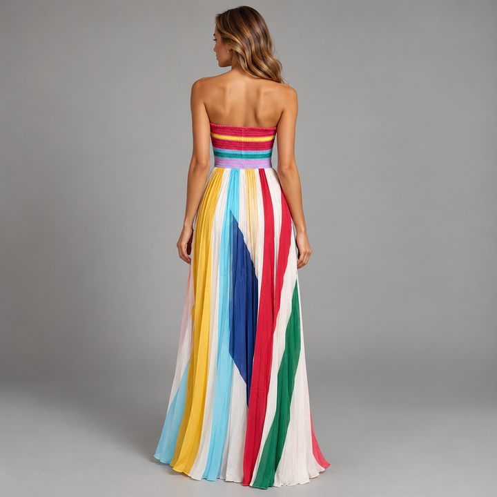 Melissa | Sukienka Maxi w Luźnym Fasonie