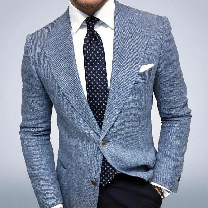 Harrison | Klasyczna Marynarka Slim-Fit z Teksturą