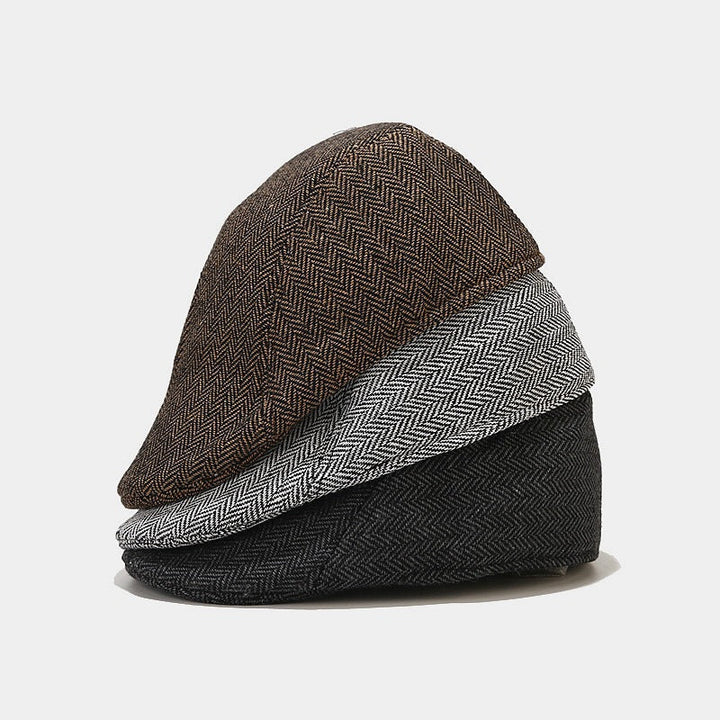 Mandy | Klasyczna Czapka Herringbone