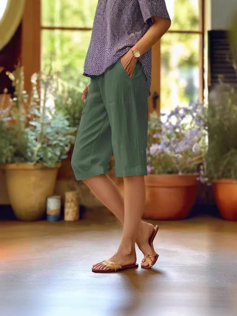 Florencja | Casual Lekkie Letnie Szorty