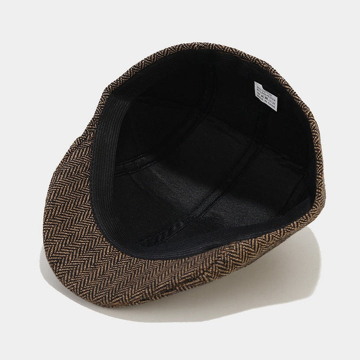 Mandy | Klasyczna Czapka Herringbone