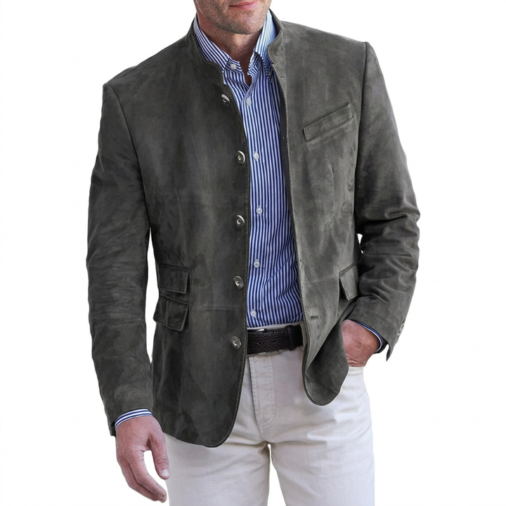 Landon | Elegancka Kurtka ze Stojącym Kołnierzem